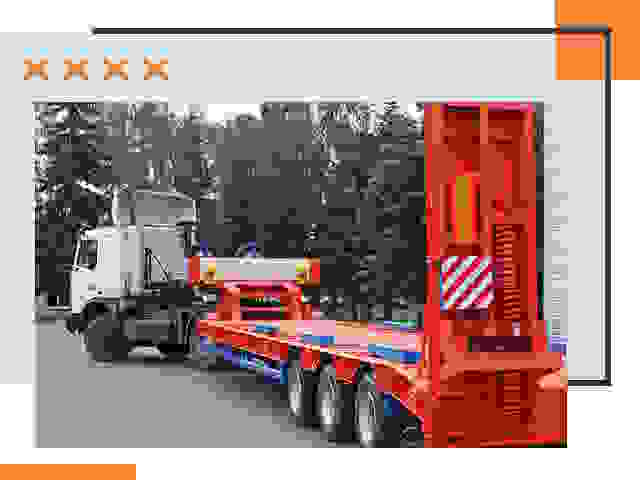 Перевозки на тралах и платформах в Россоши